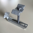 Grating clamp galvanized MW 30x30mm up to grating height 50mm!